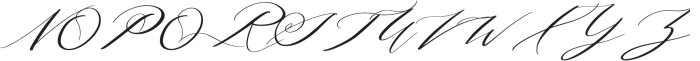 AmoraCalligraphy otf (400) Font UPPERCASE