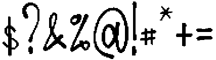 Amorae-Regular otf (400) Font OTHER CHARS