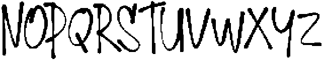 Amorae-Regular otf (400) Font UPPERCASE