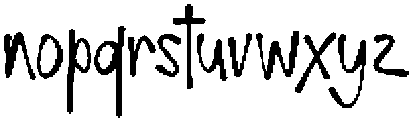 Amorae-Regular otf (400) Font LOWERCASE