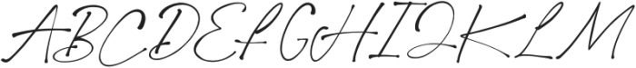 Amore Dreaming Signature otf (400) Font UPPERCASE