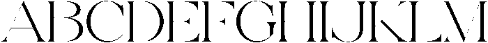 Amore Regular otf (400) Font UPPERCASE