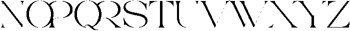 Amore Regular otf (400) Font UPPERCASE