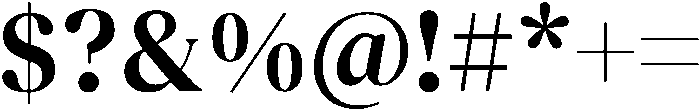 Amore Regular otf (400) Font OTHER CHARS