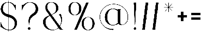 Amored Regular otf (400) Font OTHER CHARS