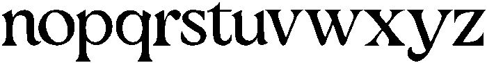 Amoretta otf (400) Font LOWERCASE