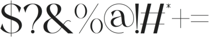 Amorha Regular otf (400) Font OTHER CHARS