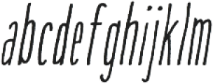Amorie Modella Medium Italic ttf (500) Font LOWERCASE