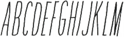 Amorie SC Light Italic ttf (300) Font UPPERCASE
