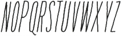 Amorie SC Light Italic ttf (300) Font UPPERCASE
