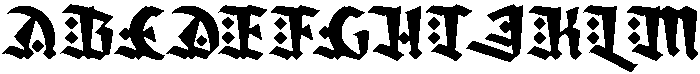 Amortem Diamond otf (400) Font UPPERCASE