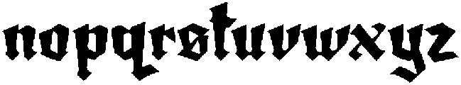 Amortem Diamond otf (400) Font LOWERCASE