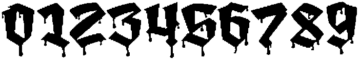 Amortem Drip Heart otf (400) Font OTHER CHARS