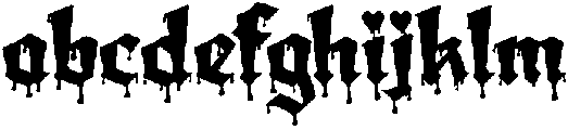 Amortem Drip Heart otf (400) FONT