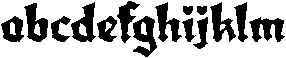 Amortem Heart otf (400) FONT