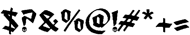 Amortem Skull otf (400) Font OTHER CHARS