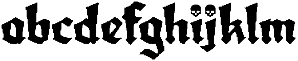 Amortem Skull otf (400) FONT