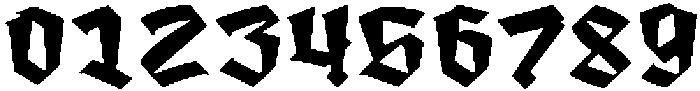 AmortemRegular otf (400) Font OTHER CHARS