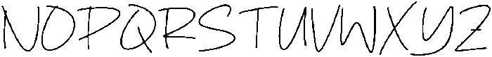 Amorty Bosworth otf (400) Font UPPERCASE