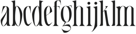 Amorvis Condensed otf (400) Font LOWERCASE