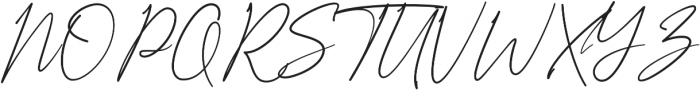 Amostely Signature Regular otf (400) Font UPPERCASE