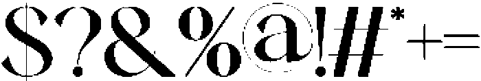 Amotha Regular otf (400) Font OTHER CHARS
