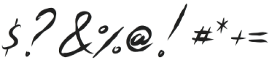 AmoursLetter-Regular otf (400) Font OTHER CHARS
