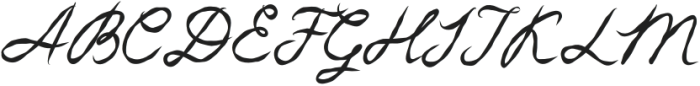 AmoursLetter-Regular otf (400) Font