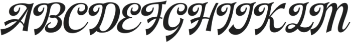 Ampher otf (400) Font UPPERCASE