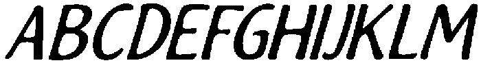 Amretiqua News otf (400) Font UPPERCASE