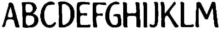 Amretiqua Regular otf (400) Font UPPERCASE
