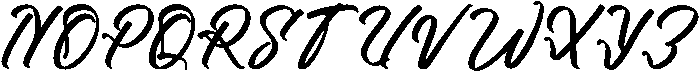 Amsefik Broky otf (400) Font UPPERCASE