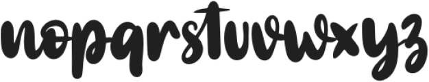 Amstello otf (400) Font LOWERCASE