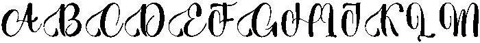 Amsterdam Handmade Regular otf (400) Font UPPERCASE