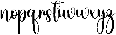 Amsterdam Regular otf (400) Font LOWERCASE