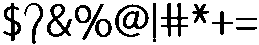 Amsterdam Regular otf (400) Font OTHER CHARS