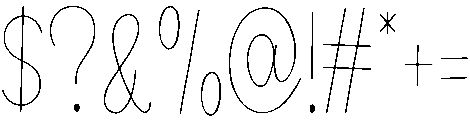 Amsterdam Regular otf (400) Font OTHER CHARS