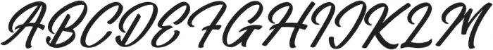 Amsterdam Traveling Italic otf (400) Font UPPERCASE