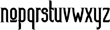 Amsterdam otf (400) Font LOWERCASE
