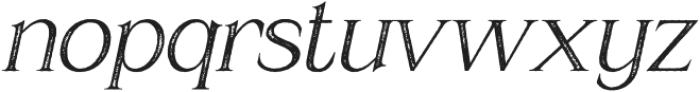 Amstir Stamp Italic otf (400) Font LOWERCASE