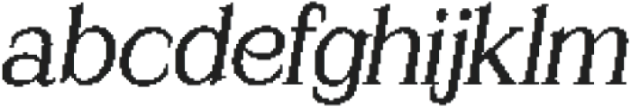 AmstirPixel-Regular otf (400) Font LOWERCASE