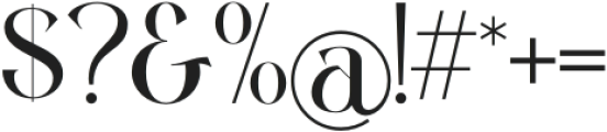 Amug Regular otf (400) Font OTHER CHARS