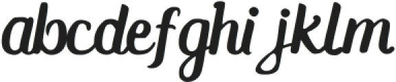 Amytha Regular otf (400) Font LOWERCASE