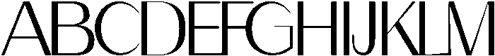 amora otf (400) Font UPPERCASE