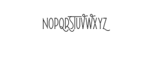 Amadeus - Display Font Font UPPERCASE