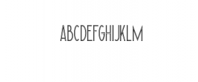 Amadeus - Display Font Font LOWERCASE