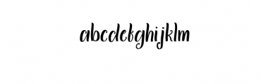 Aminetta.otf Font LOWERCASE