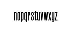 Amstonia Sans.ttf Font LOWERCASE