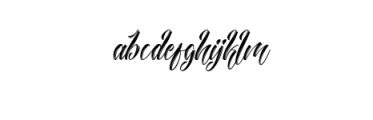 Amylight Font LOWERCASE