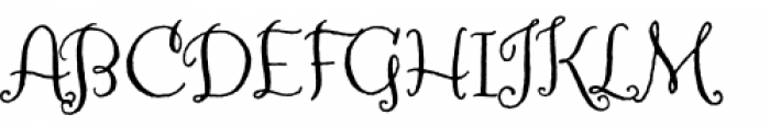 Amoretta Regular Font UPPERCASE
